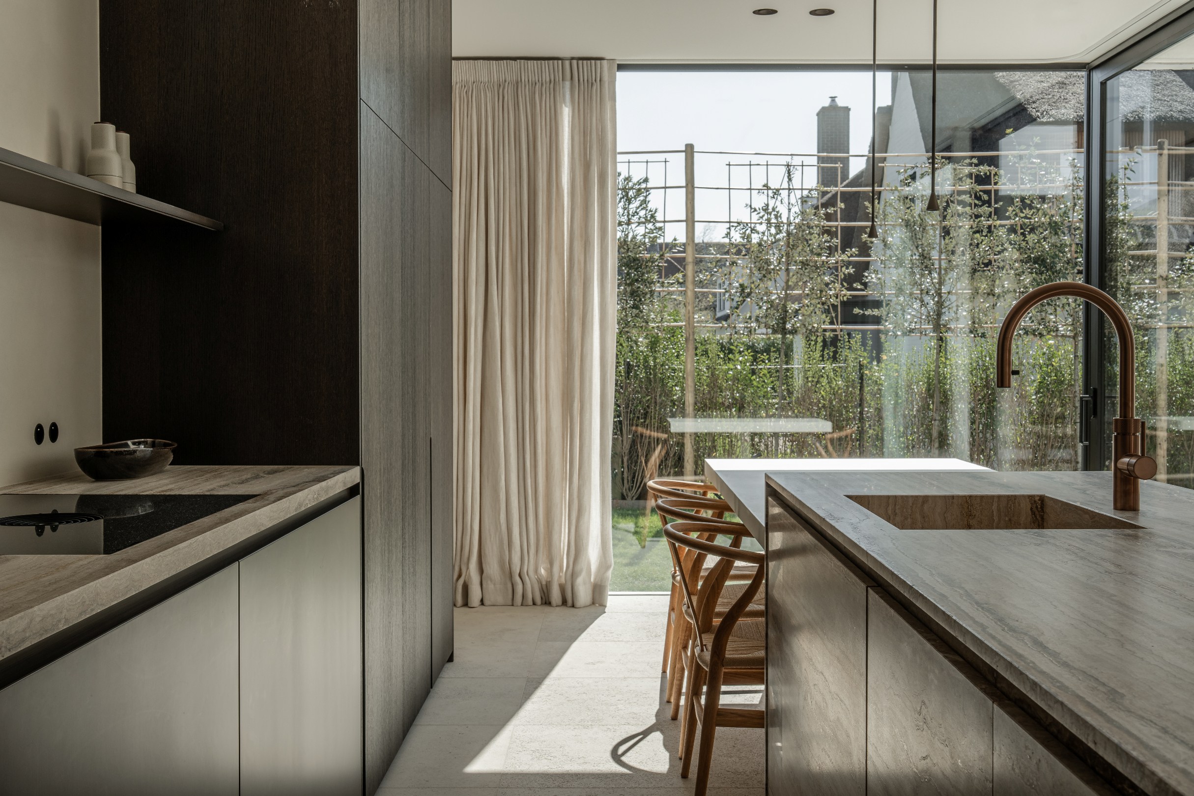 Prachtige nieuwbouwvilla op de tweede lijn van de Magere Schorre. 