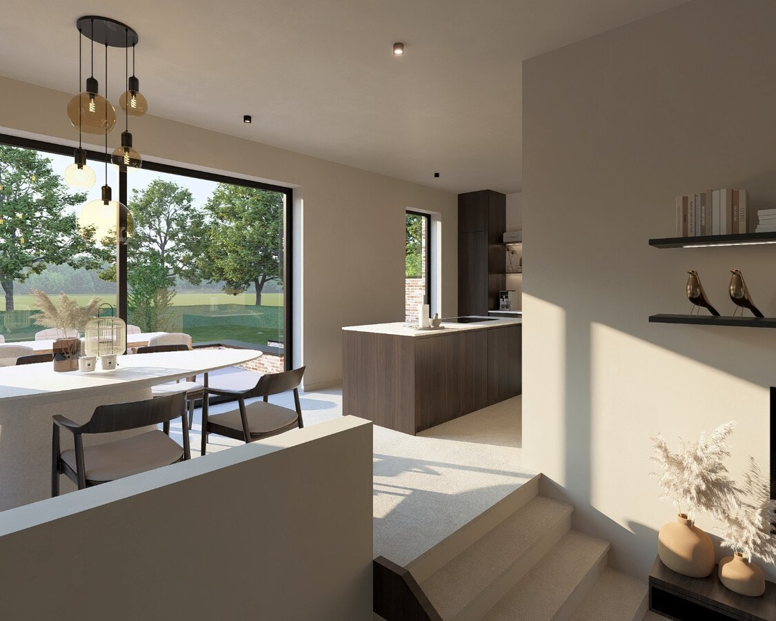 Hoogwaardig afgewerkte halfvrijstaande nieuwbouwwoning op een perceel van 8a42ca te As! 