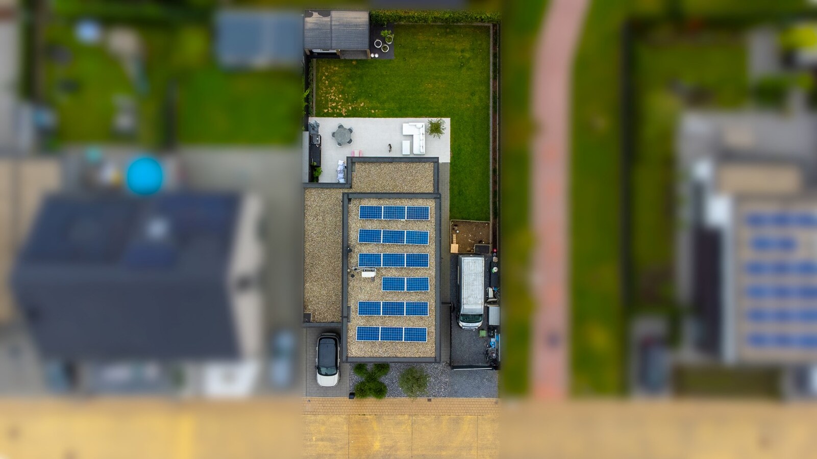 Prachtige villa met tuin, terras &amp; garage in Hasselt - 3 slaapkamers, bouwjaar 2019. 