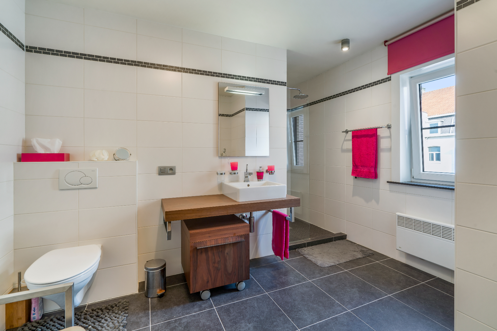 Duplex dakappartement met 2 slaapkamers en 2 badkamers 