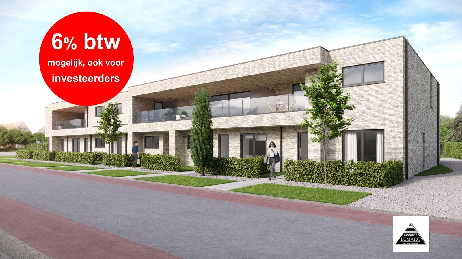 Residentie Zilverberk te Lanklaar: 10 riante appartementen 