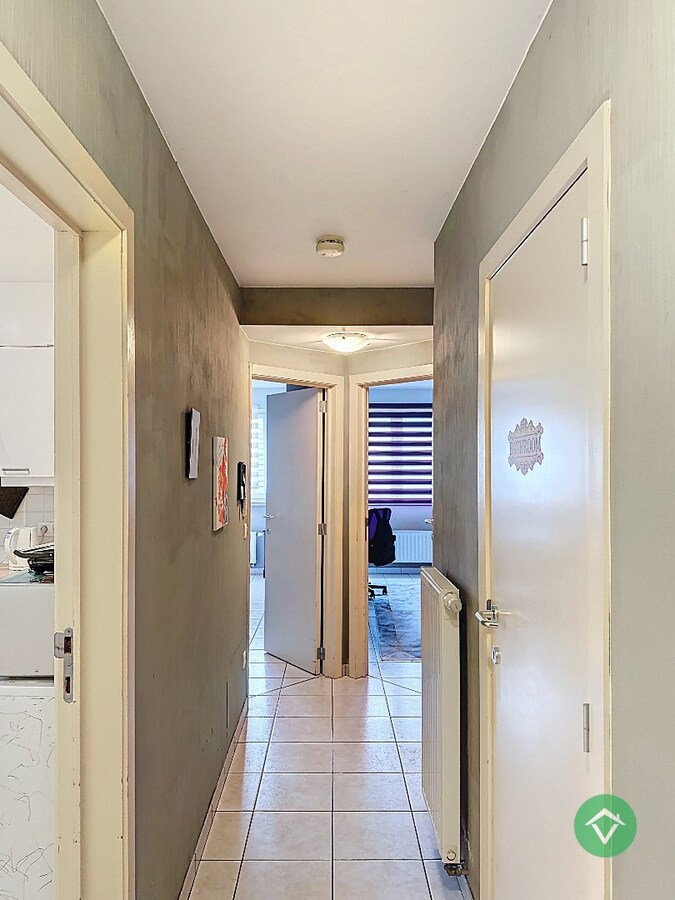 Appartement met 2 slaapkamers en ondergrondse garage. 