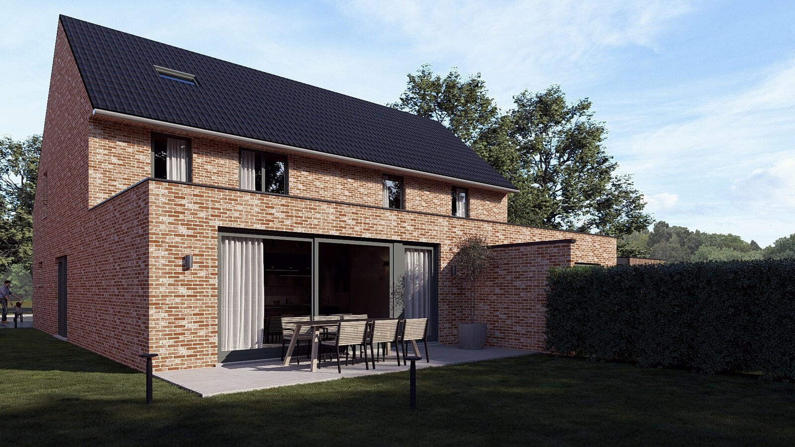 Instapklare nieuwbouwwoning in opbouw in Poelkapelle – Merelstraat 36 