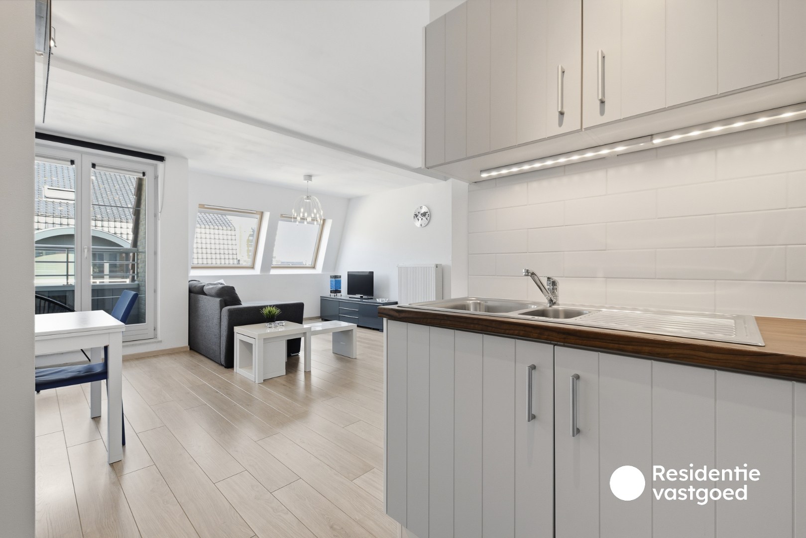 Charmant duplex-dakappartement in het centrum van Blankenberge! 