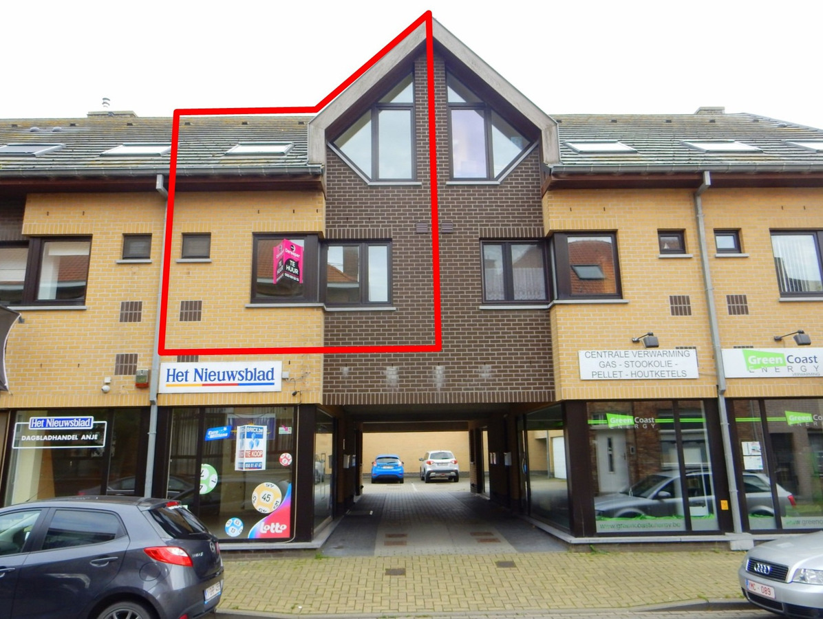 Gezellig duplexappartement met 2 slaapkamers 