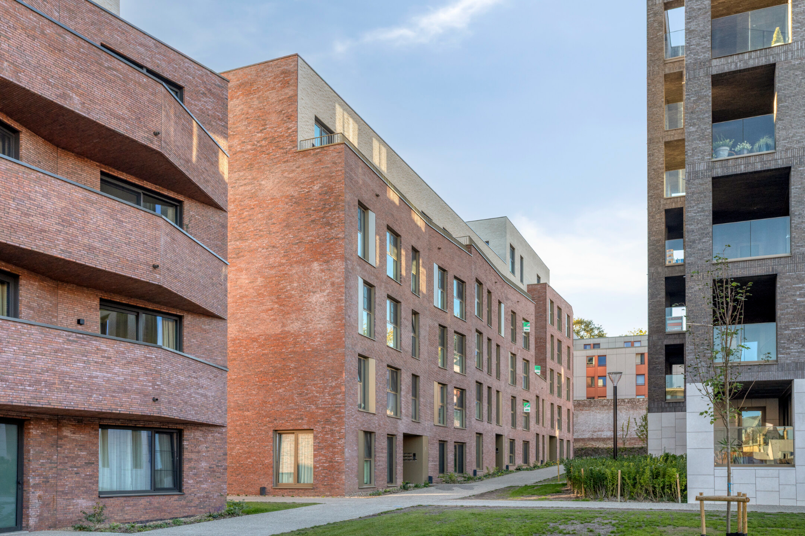 Nieuwbouw appartement met 3 slaapkamers, 2 badkamers, terras, 2 autostaanplaatsen en kelderberging in Leuven! - EPC A - bewoonbare opp. 108 m² 