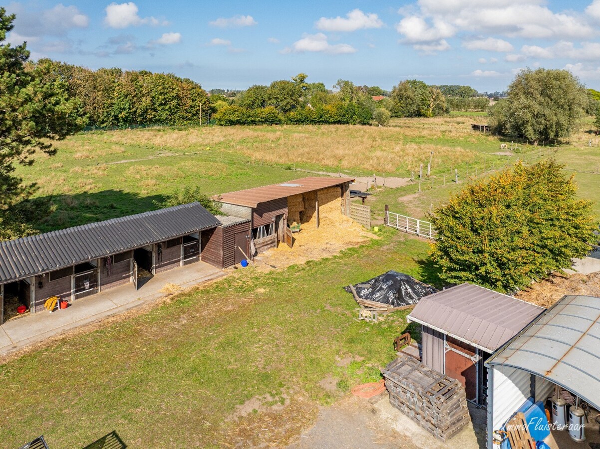Charmante woning met stallen, buitenpiste en weide  op ca. 2 ha te OUDENBURG 