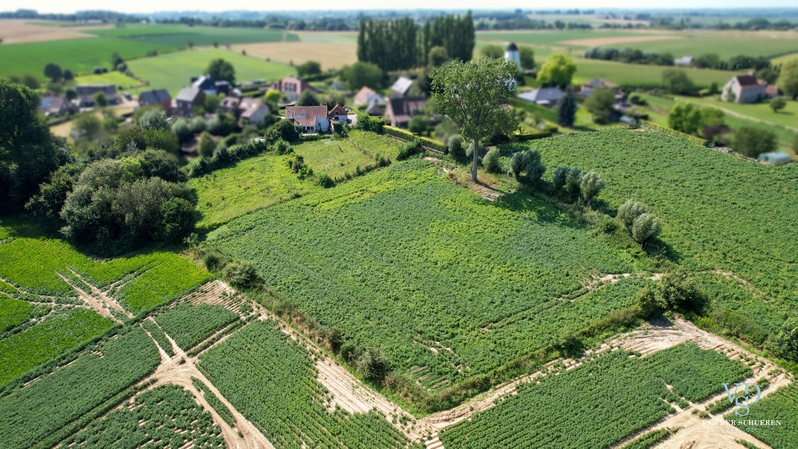 Landelijke woning met exceptioneel zicht. 