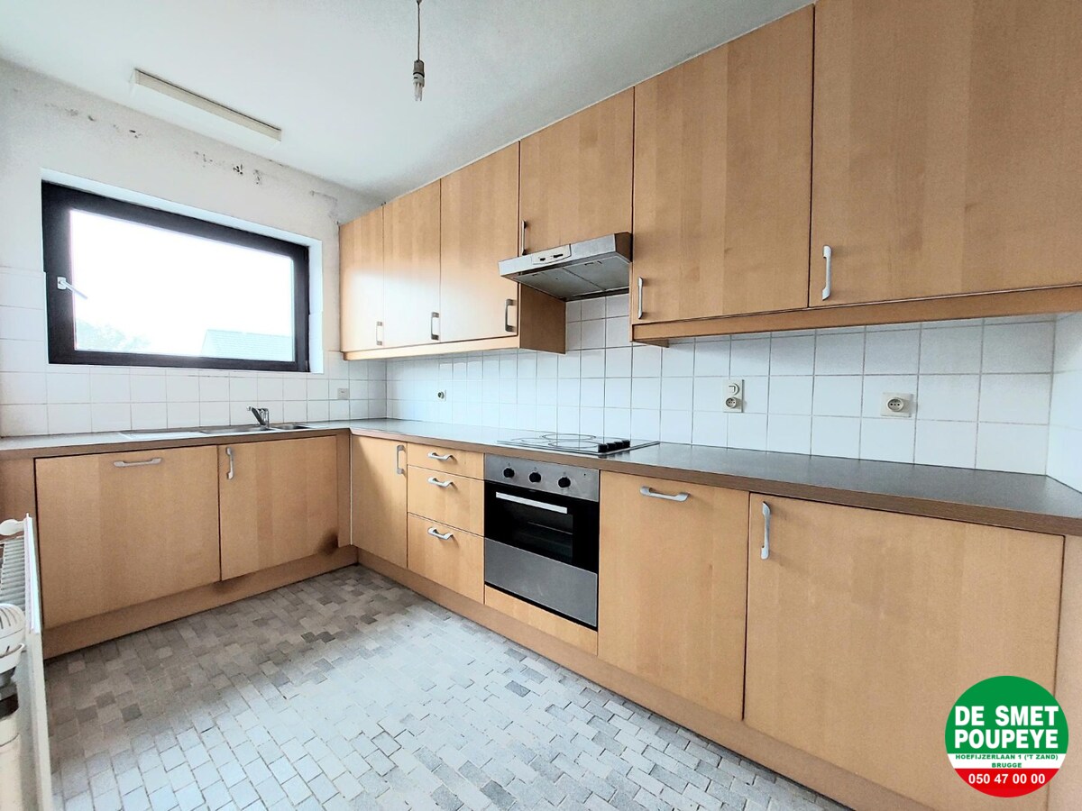 Hoekappartement  met garage 