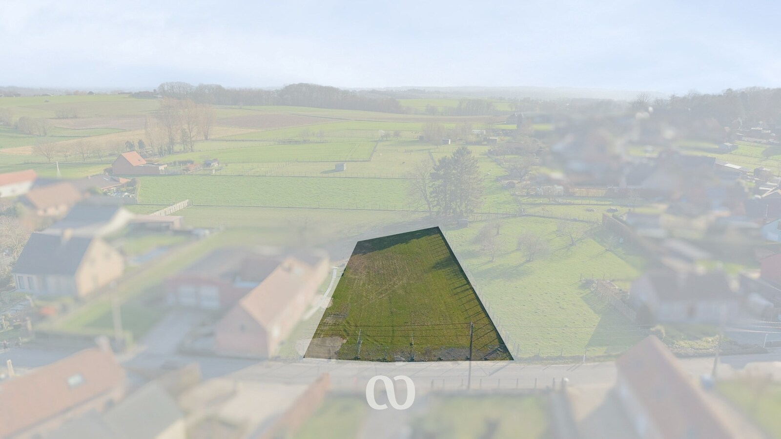 Prachtig gelegen zuidgerichte bouwgrond 