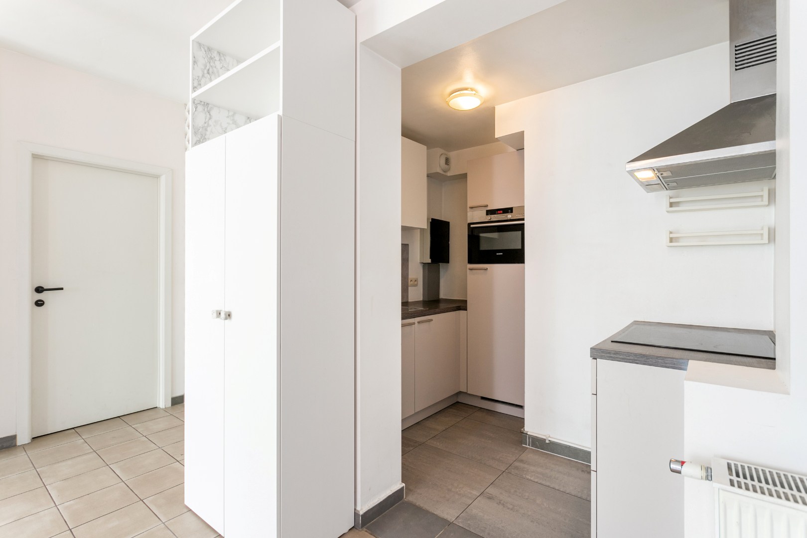 Gelijkvloers appartement met 1 slaapkamer en lage lasten in hartje Halle 