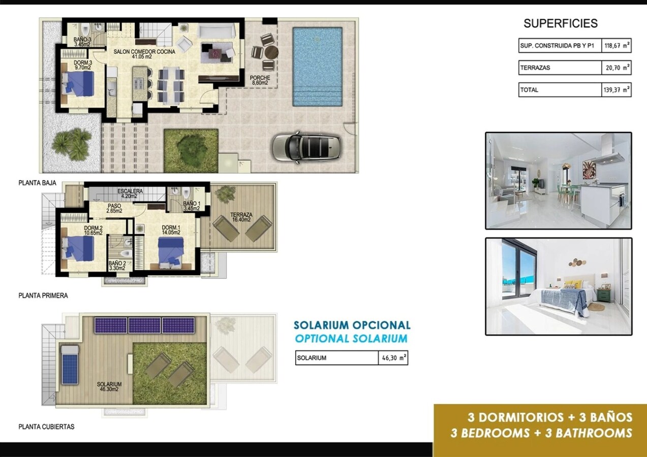 PRACHTIGE ECO-VILLA MET ZWEMBAD IN VISTABELLA GOLF 