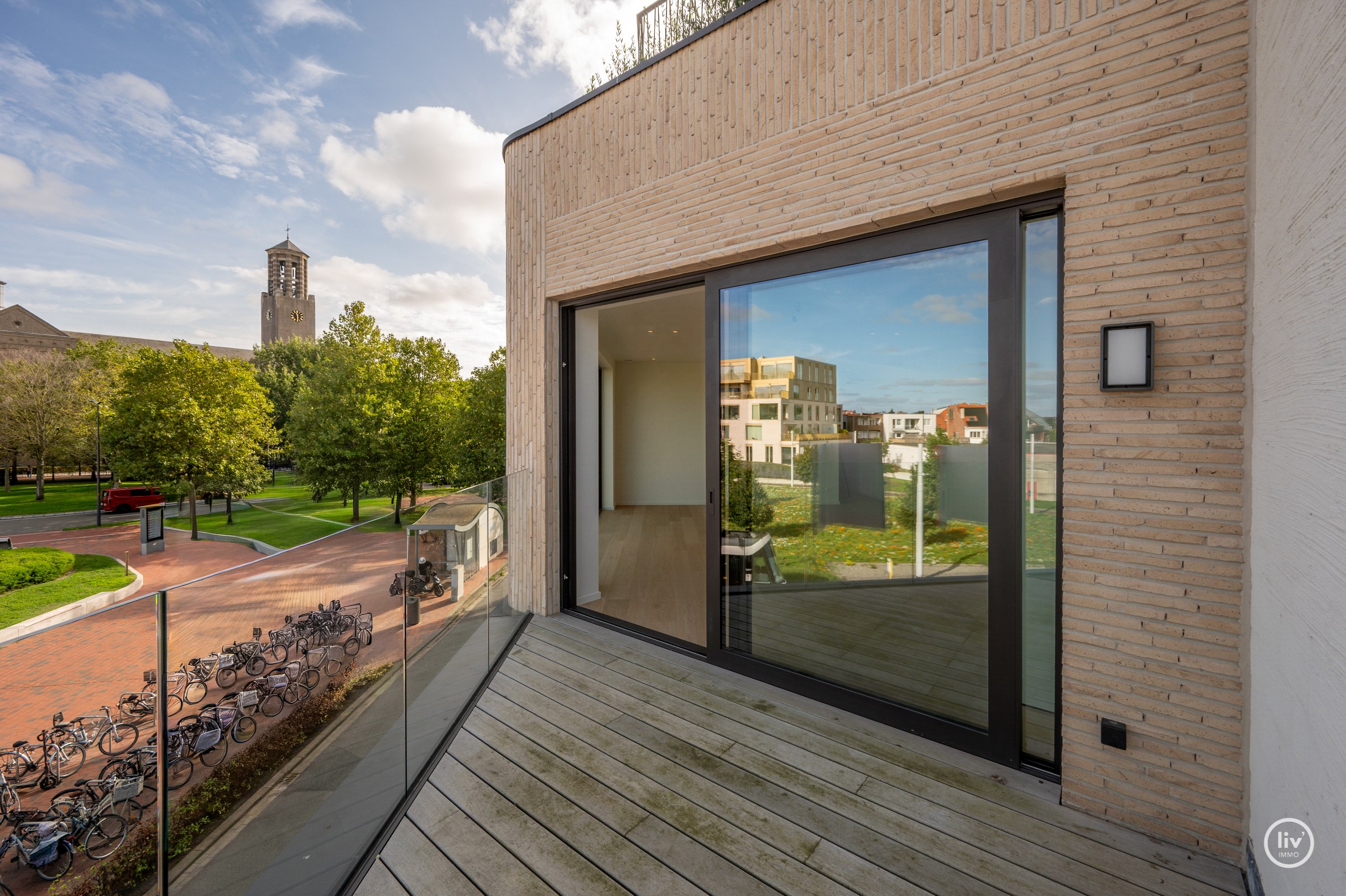 Nouvel appartement avec vue dégagée au centre de Knokke. 