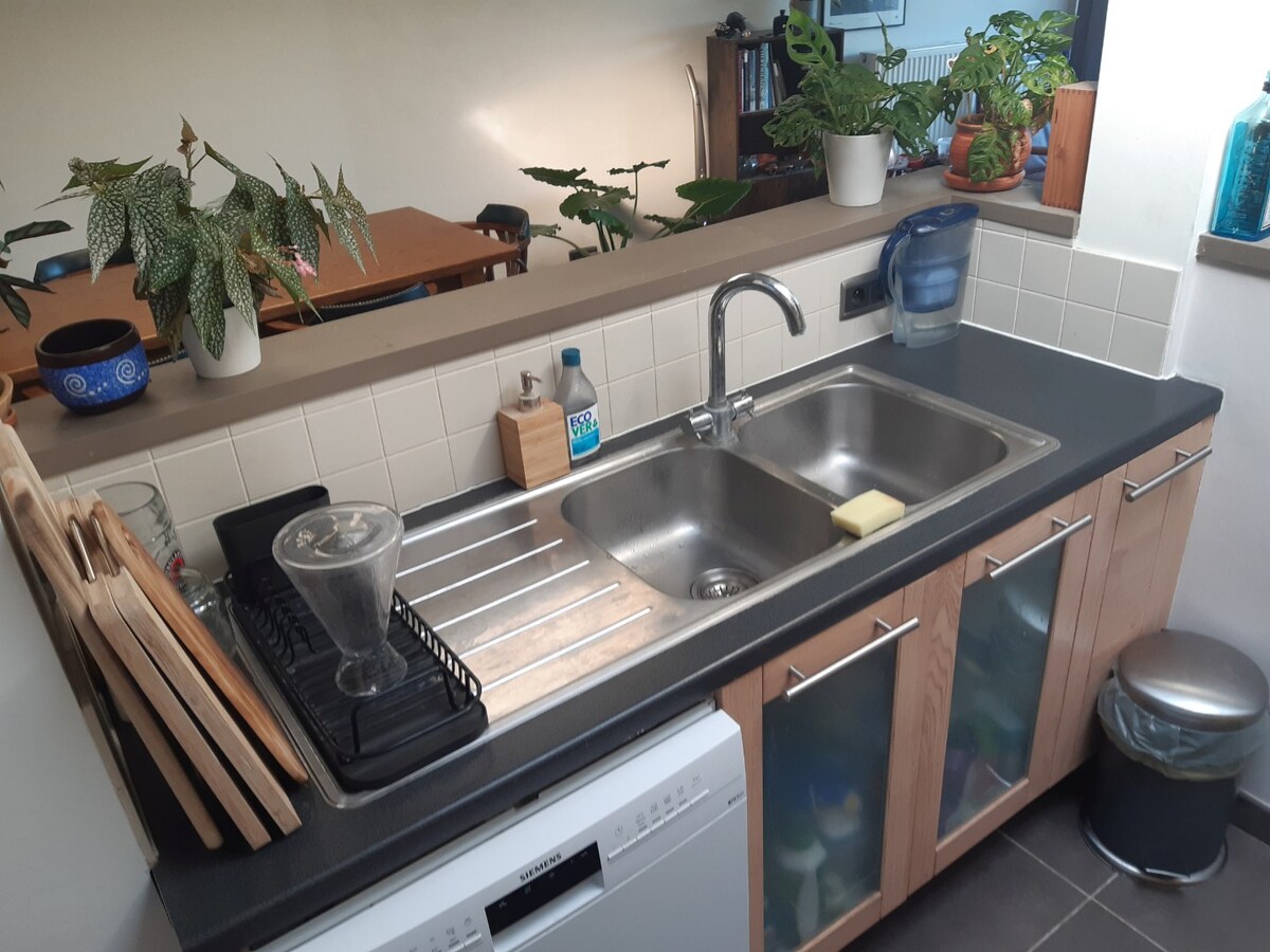 Gezellige woning met garage, tuintje én met uitzicht op de Schelde! 