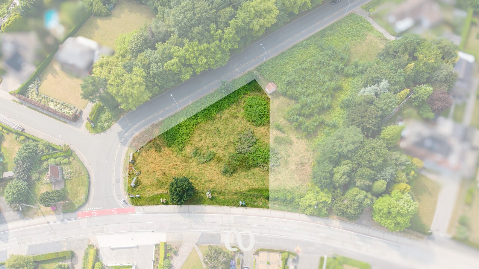 Interessante projectgrond van +1.800 m² in centrum Oudenaarde 