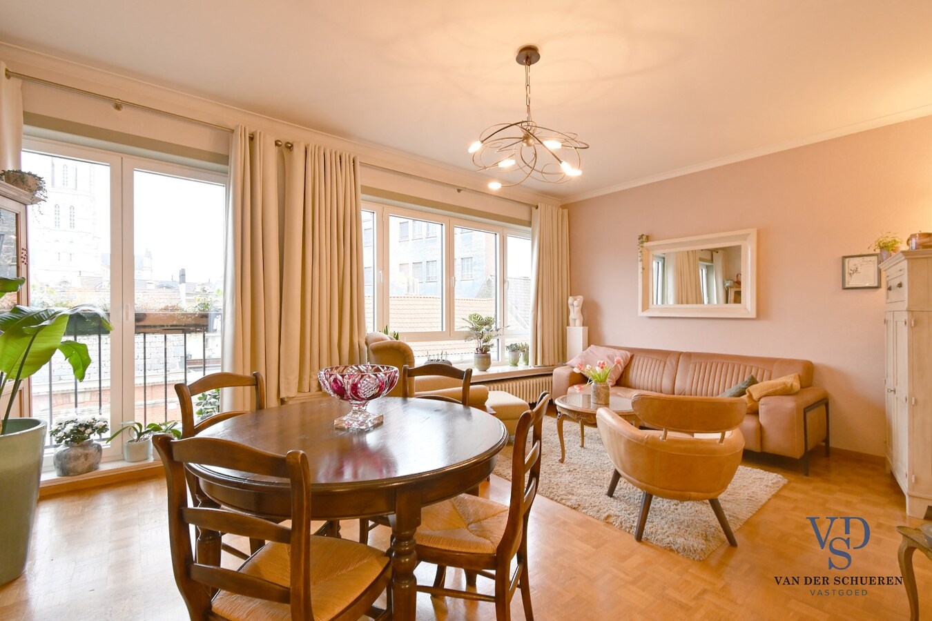 Aangenaam 2-slpk-appartement in hartje Gent 