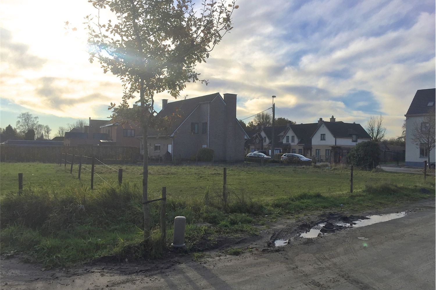 Mooi perceel voor open bebouwing 