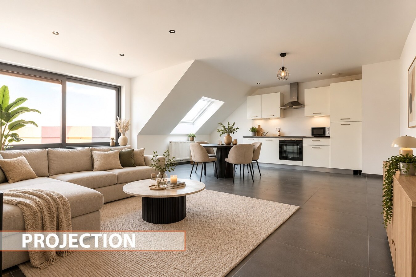 Appartement moderne avec garage une voiture ! 