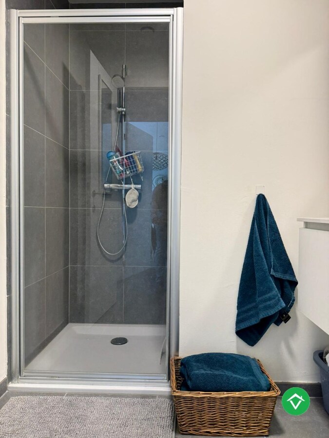 Modern 1-slaapkamerappartement met ruim terras aan de Vaartdijk in Brugge – EPC A 