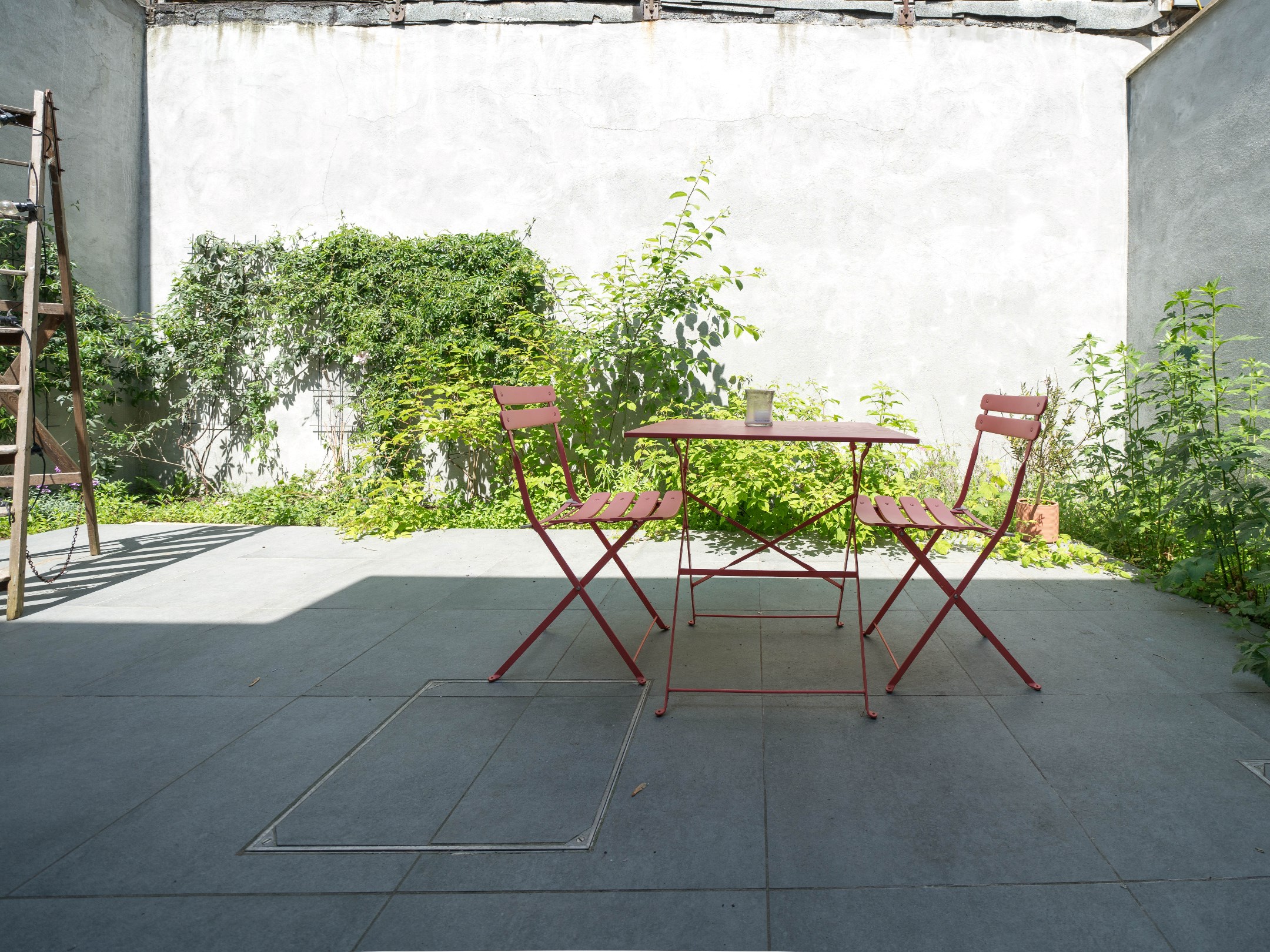 Gelijkvloers appartement met stadstuin centrum Strombeek 