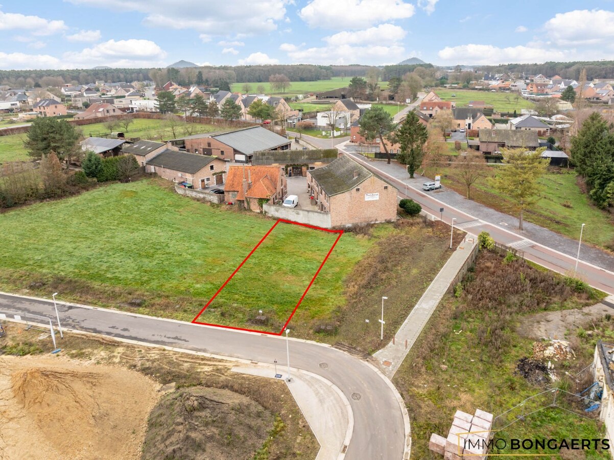 Bouwgrond voor halfopen bebouwing 