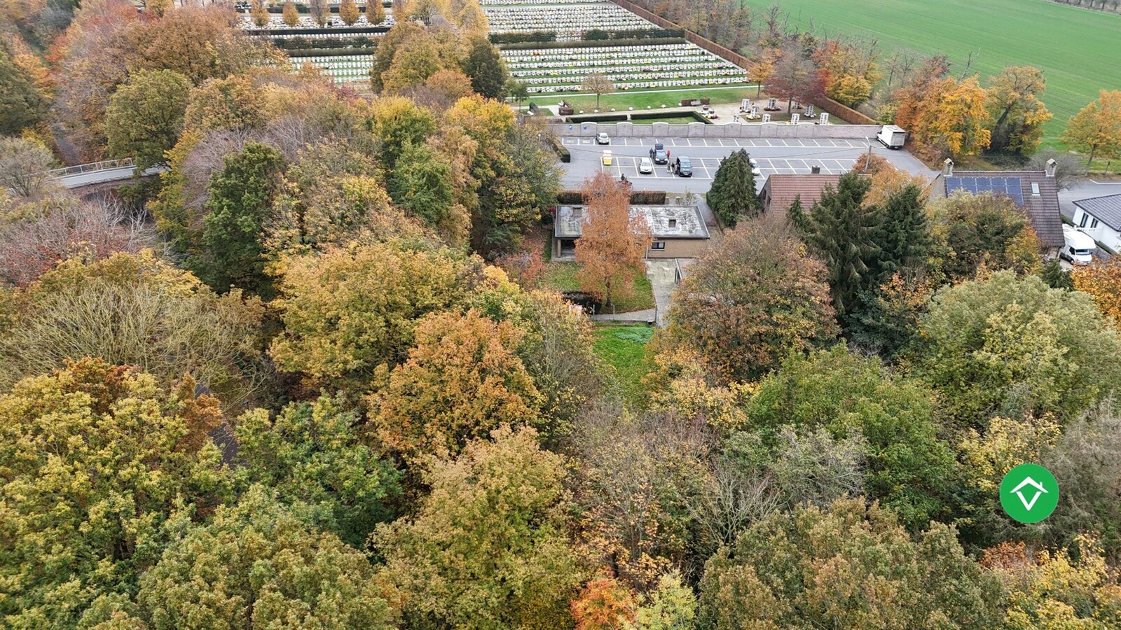 Ruime bungalow op 4140 m² met prachtige zichten en absolute rust in Torhout 