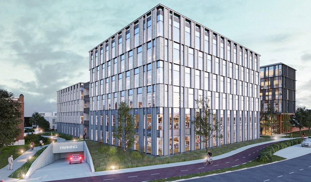 Nieuwbouw kantoren te huur in gebouw Innovation te Mechelen