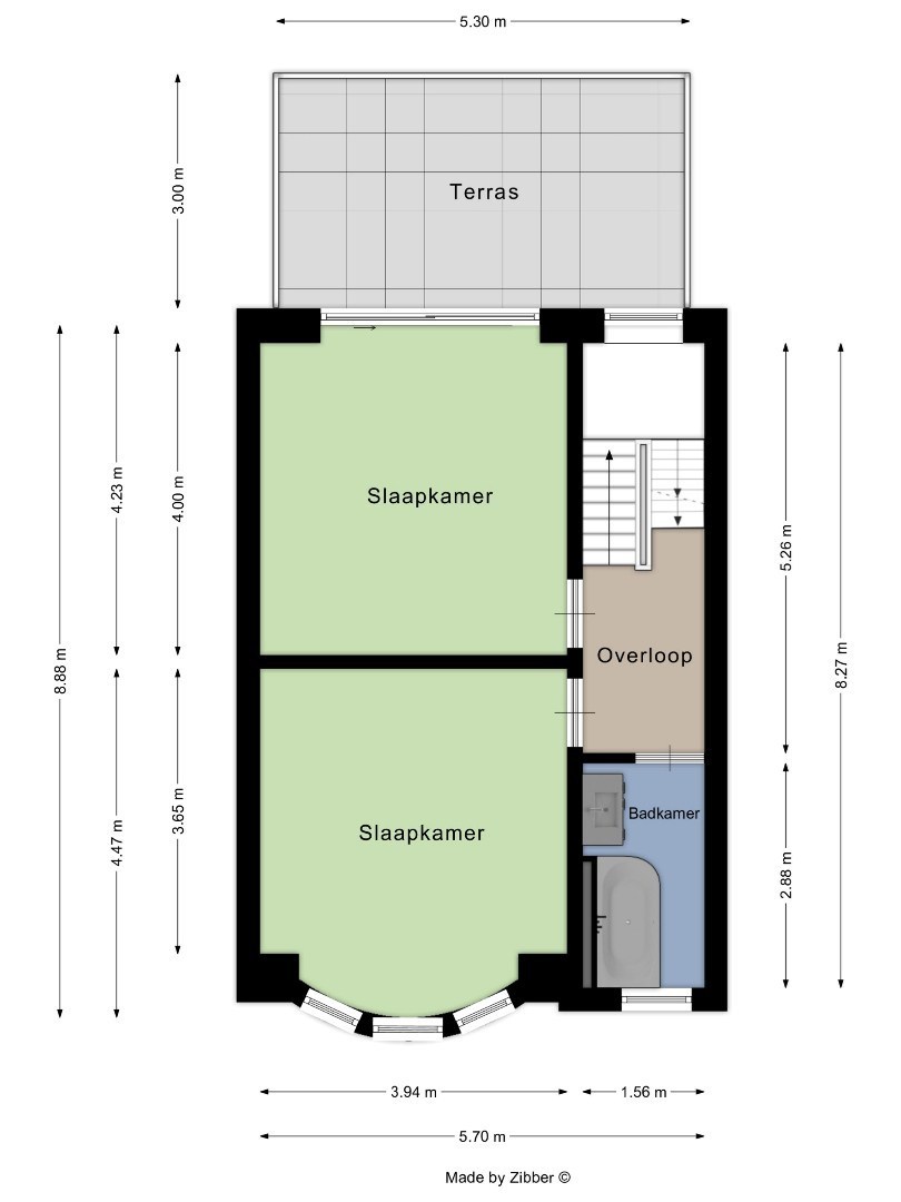 Prachtig herenhuis met 4 slaapkamers, 2 badkamers in Leuven centrum - EPC 77Kwh/m² 