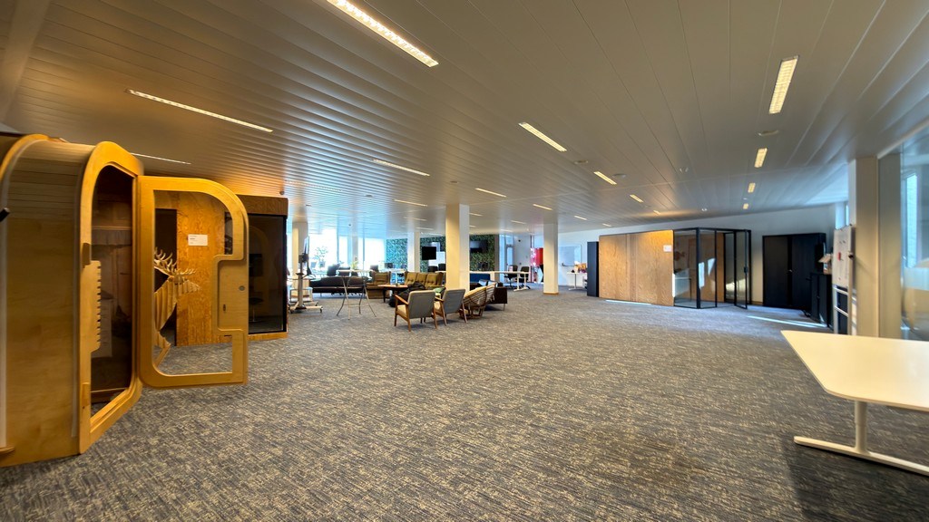 Gerenoveerde kantoren in geklasseerde herenwoning te huur aan station van Mechelen
