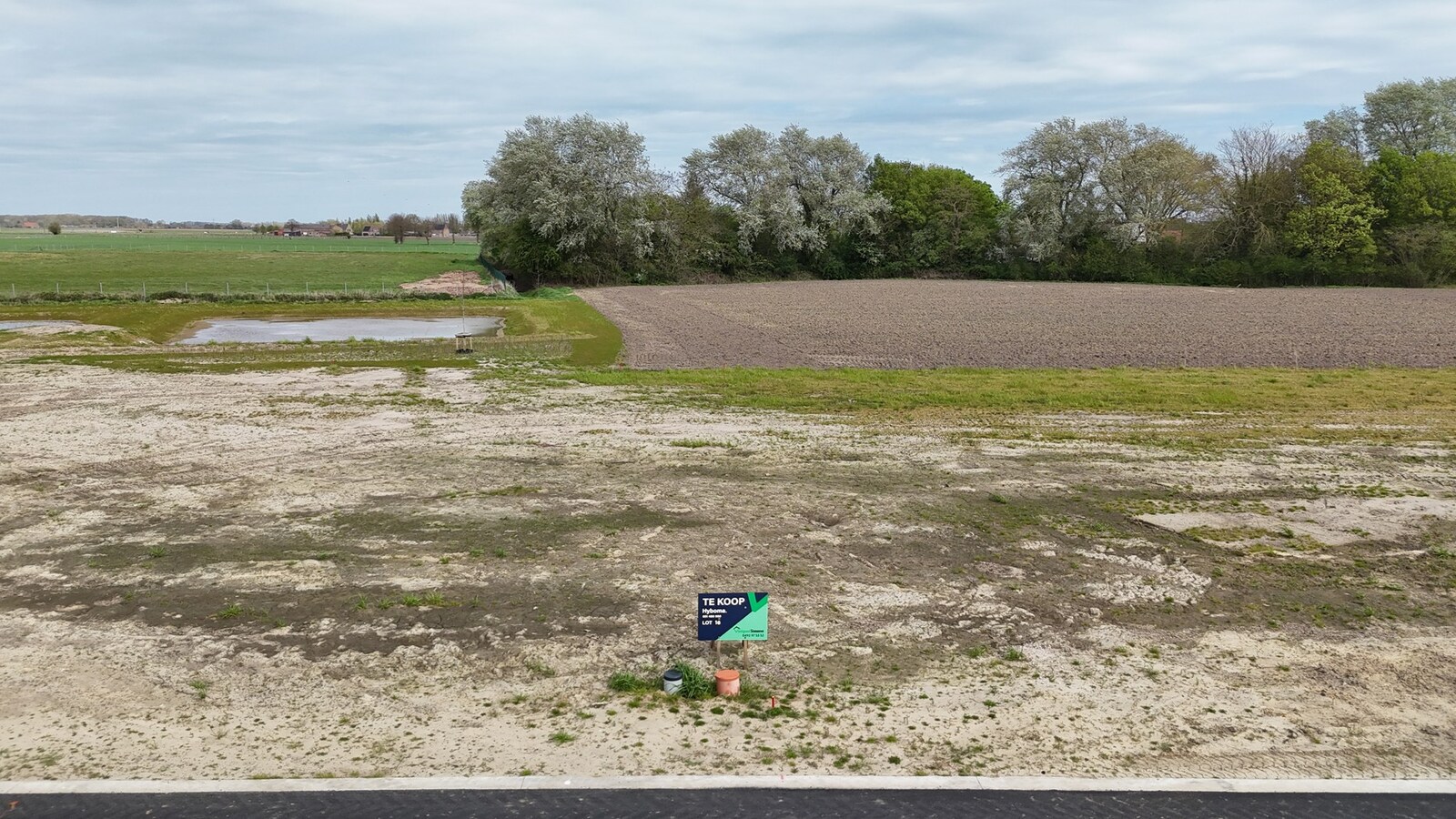 Villaperceel lot 4 te koop te Koekelare 