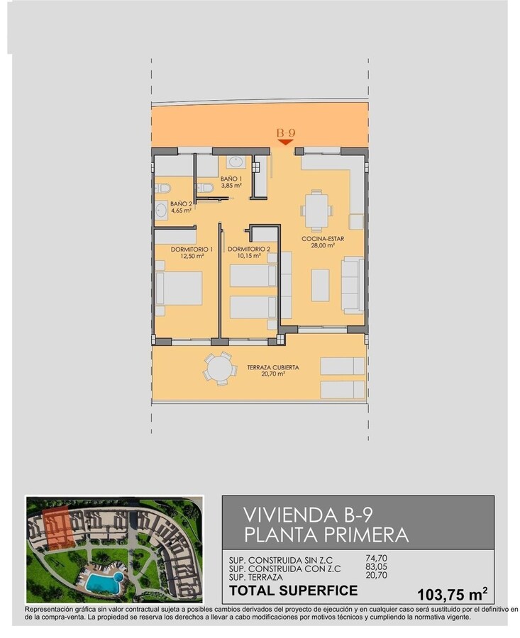 Appartement te koop in Los Alcázares