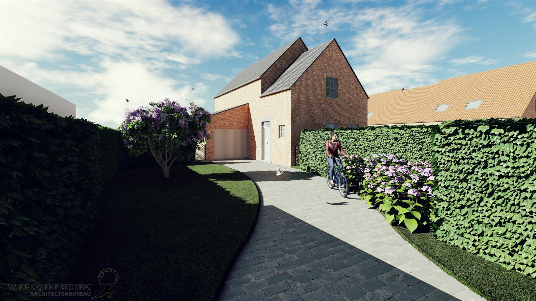 Nieuw kleinschalig verkaveling met 8 woningen rustige gelegen te Koksijde. 