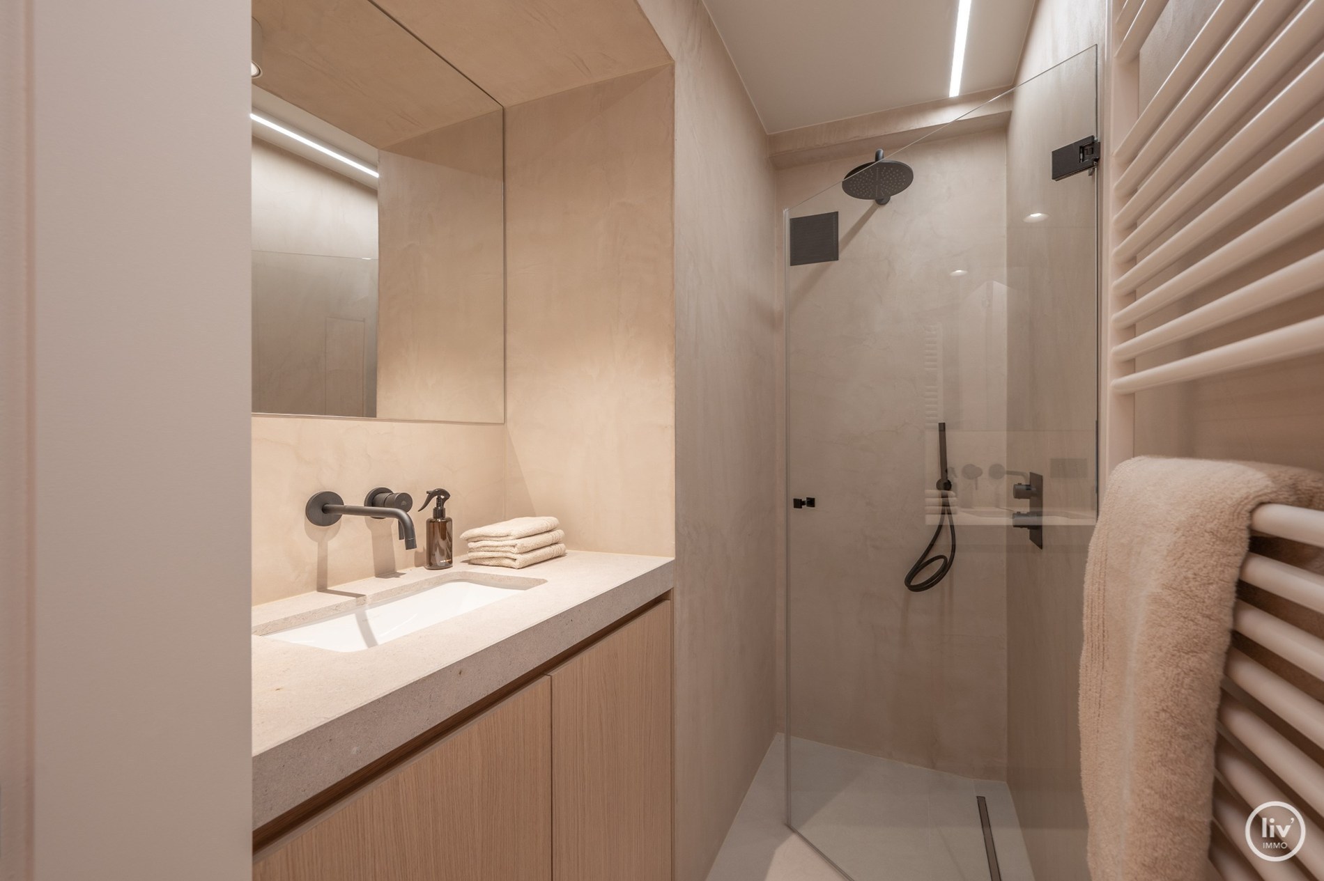 Appartement de 3 chambres lumineux et rénové avec vue dégagée. 