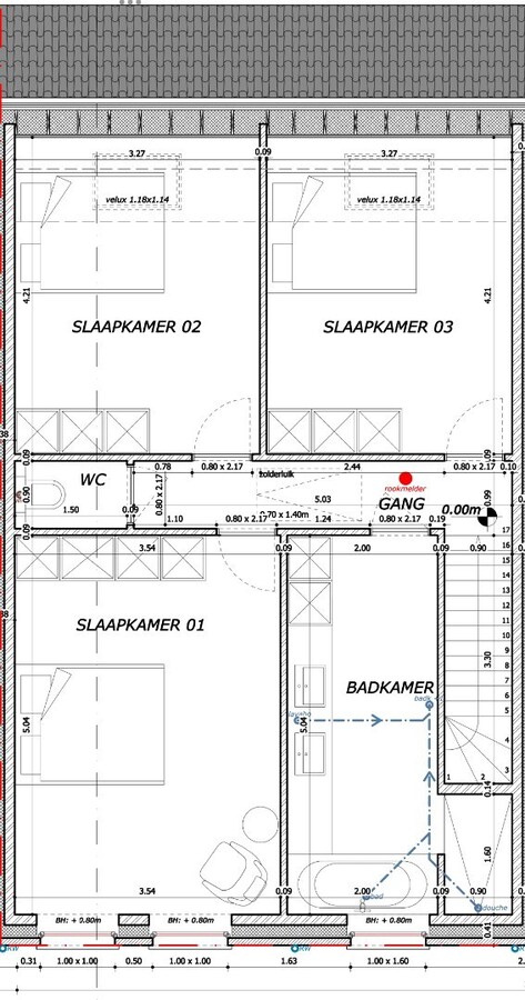 Nieuwbouwwoning met 3 slaapkamers en garage en tuin te Koekelare 