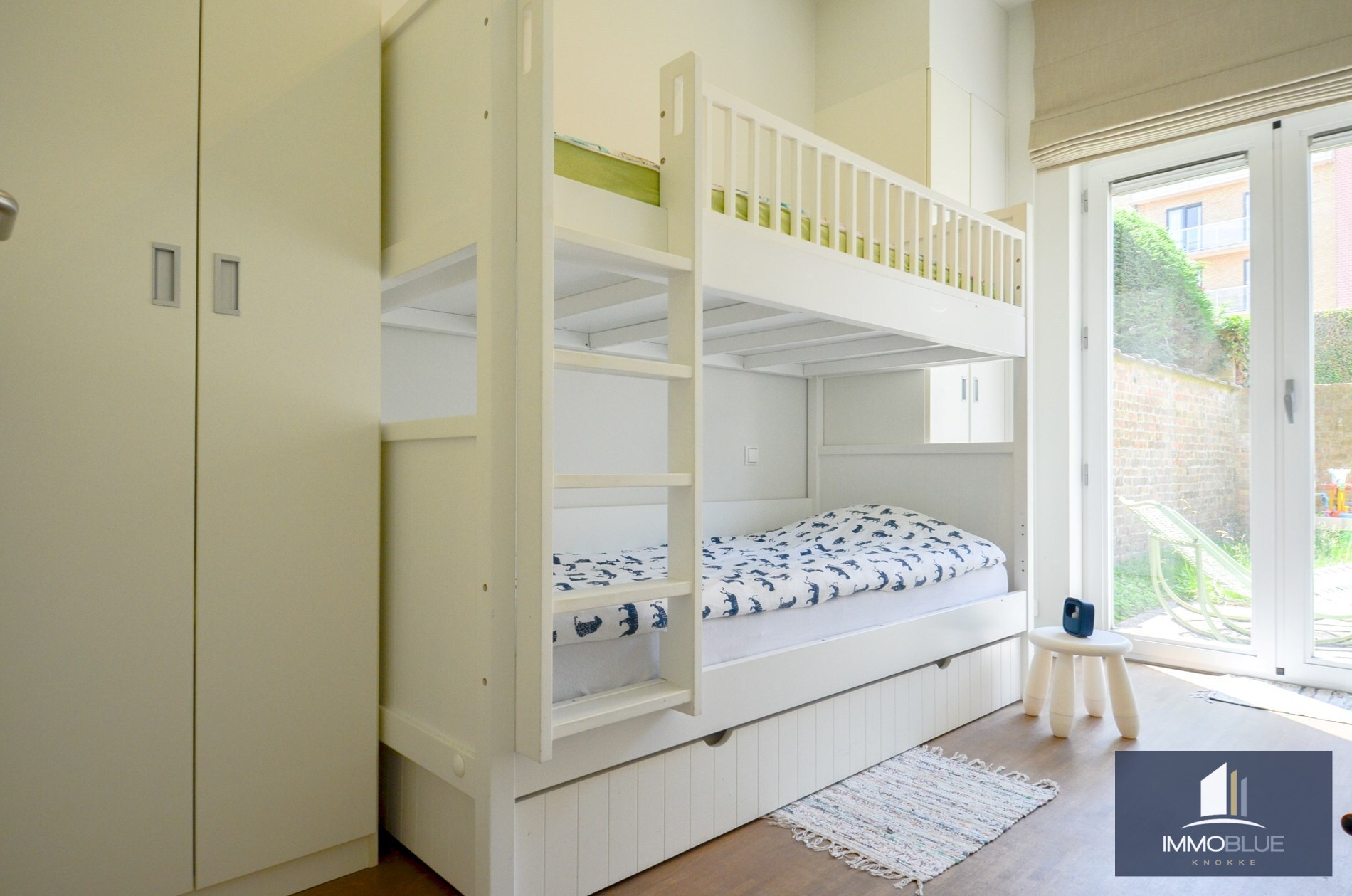 Rustig gelegen tuinappartement  gelegen nabij de Zoutelaan. 