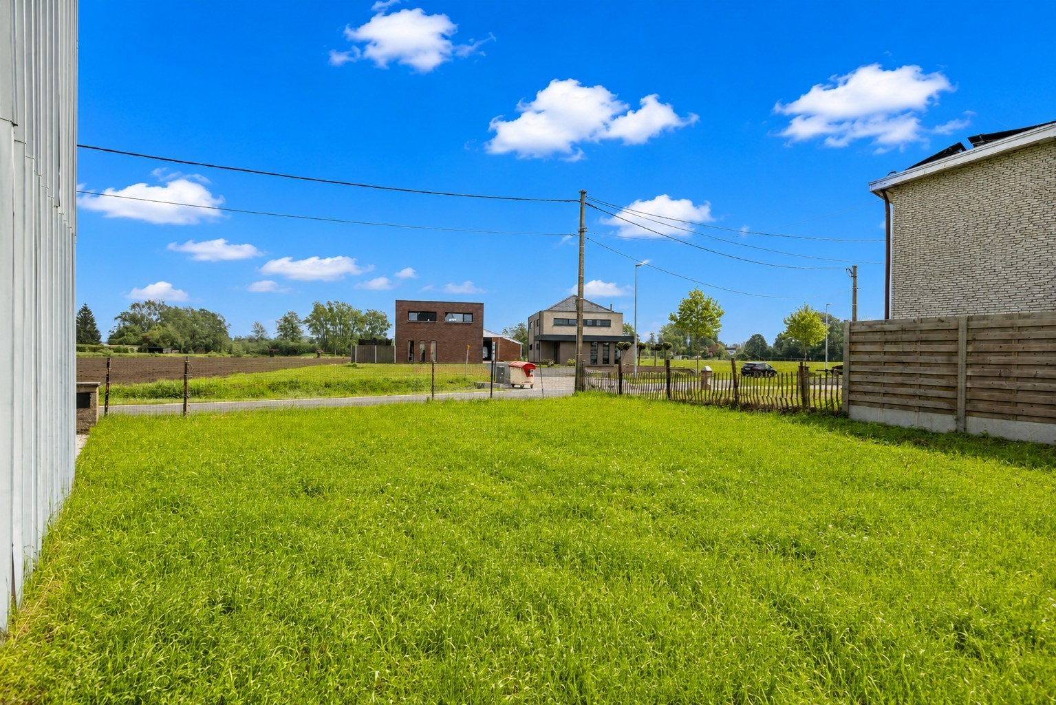 Bouwgrond 455 m² voor halfopen bebouwing op rustige ligging in Laarne 