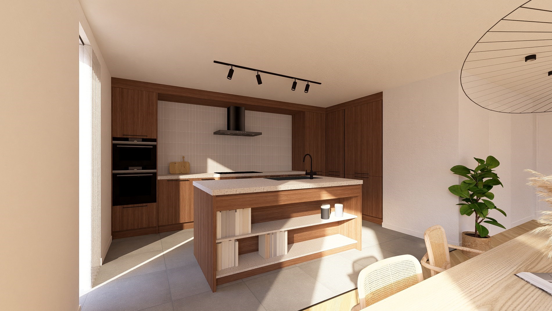 Ruim nieuwbouw appartement op tweede verdieping in centrum Oudenburg 