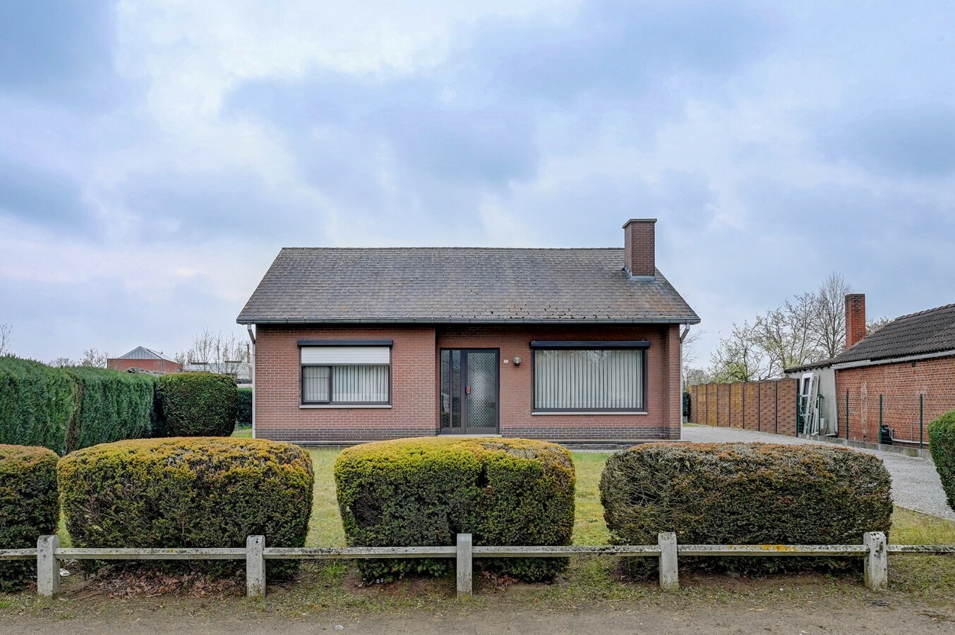 Gelijkvloers huis met drie slaapkamers 