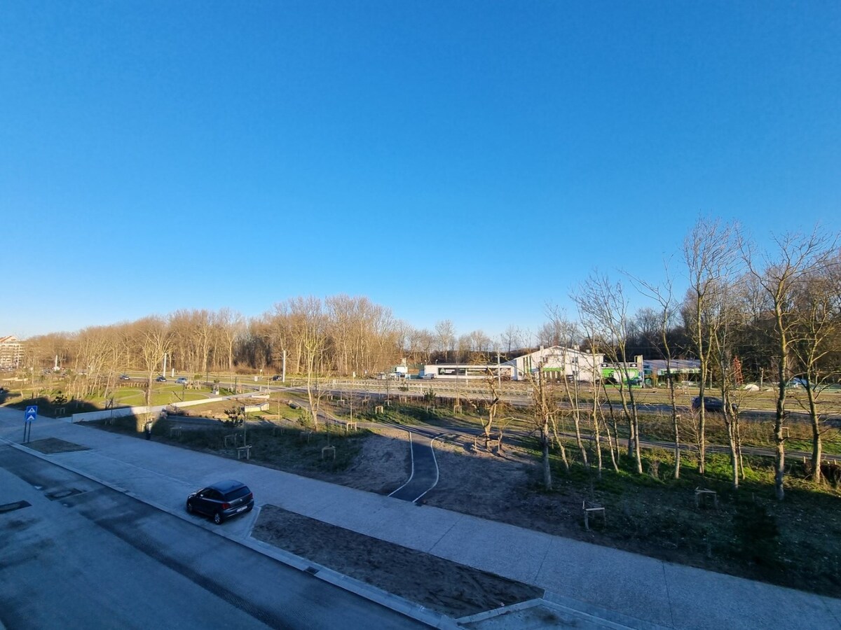 Knap appartement met open zicht te Heist 