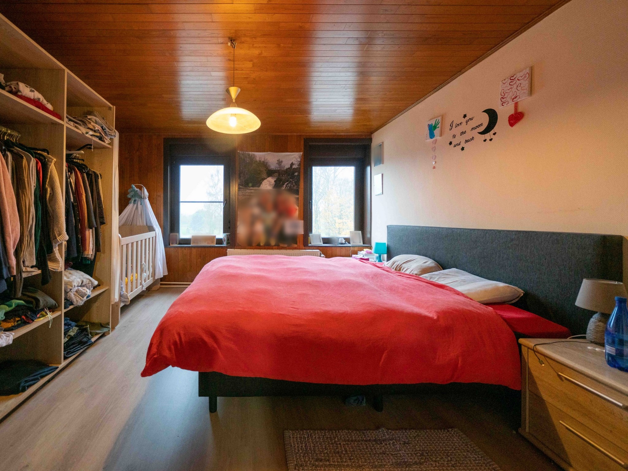 Eengezinswoning met 3 kamers, garage en tuin 