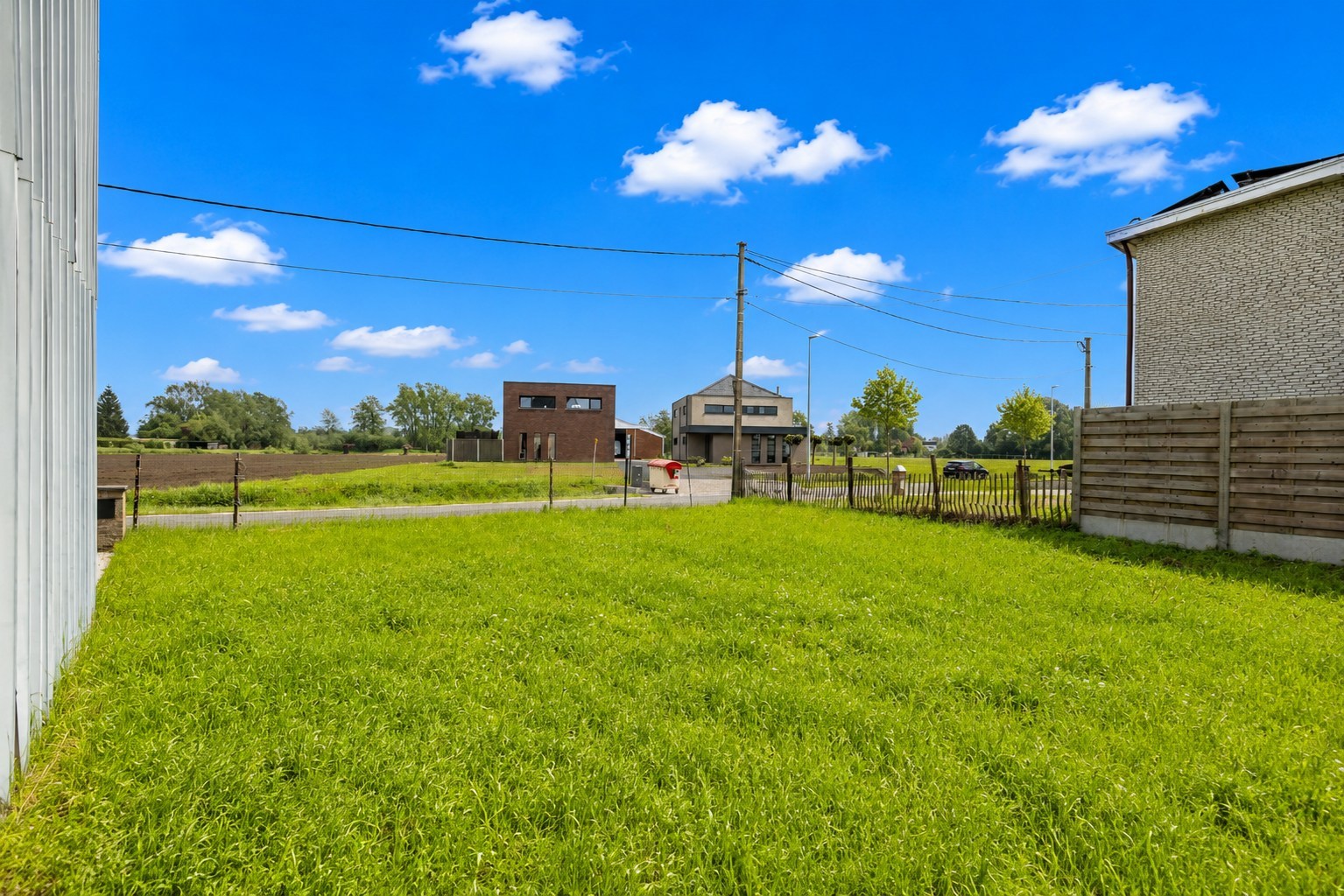 Bouwgrond 455 m² voor halfopen bebouwing op rustige ligging in Laarne 