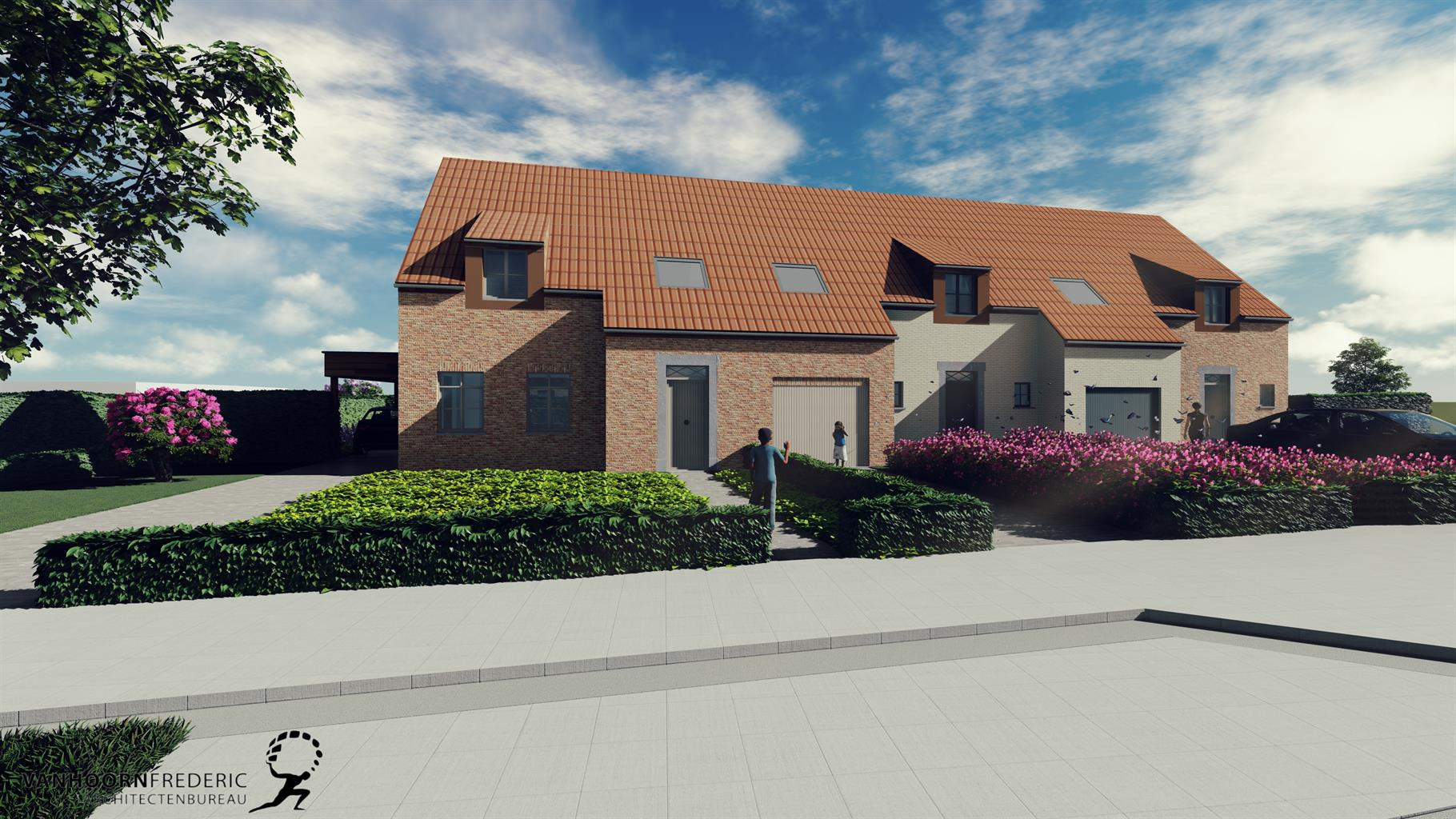 Nieuw kleinschalig verkaveling met 8 woningen rustige gelegen te Koksijde. 