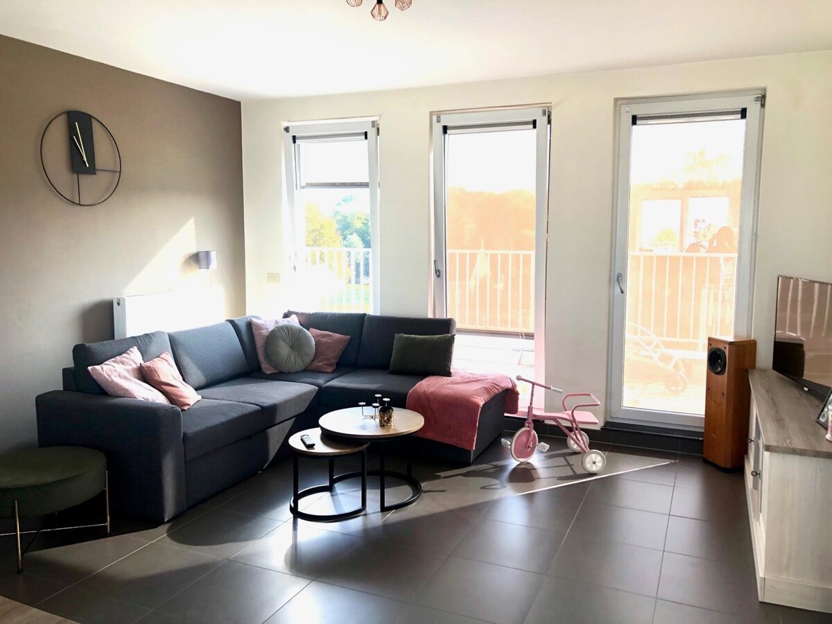 Prachtig dakappartement met panoramisch zicht over Houthulst 