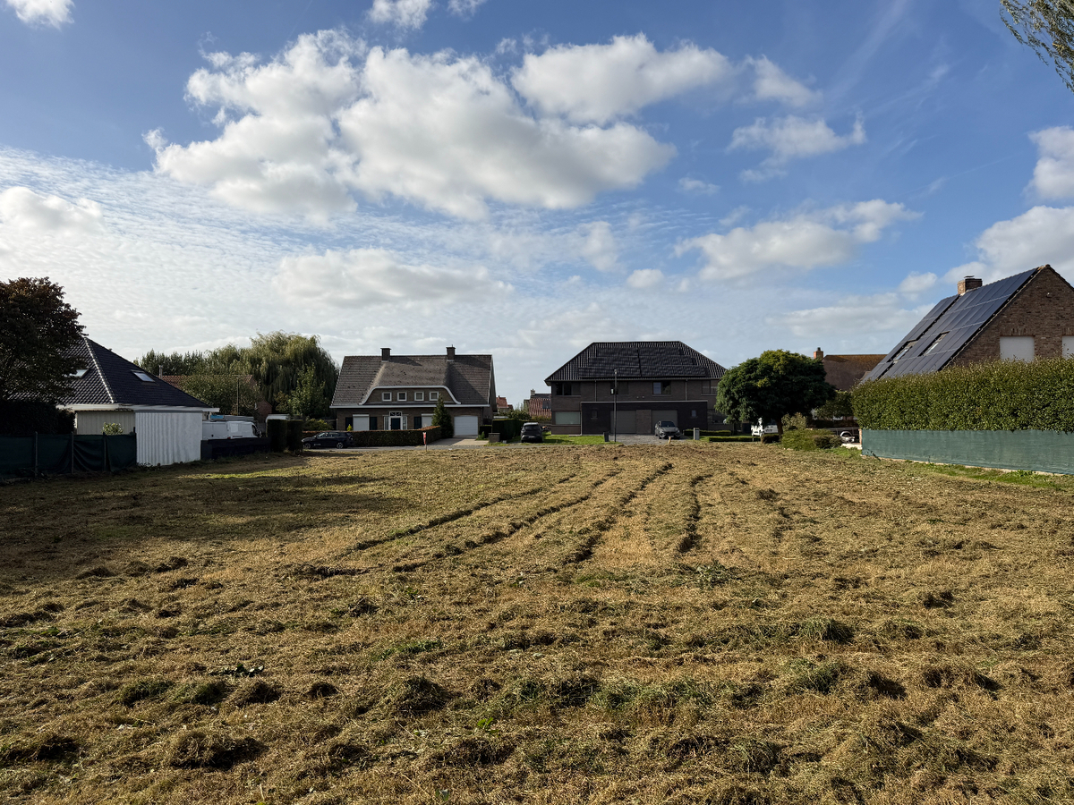 Perceel bouwgrond van 886,5 m² 