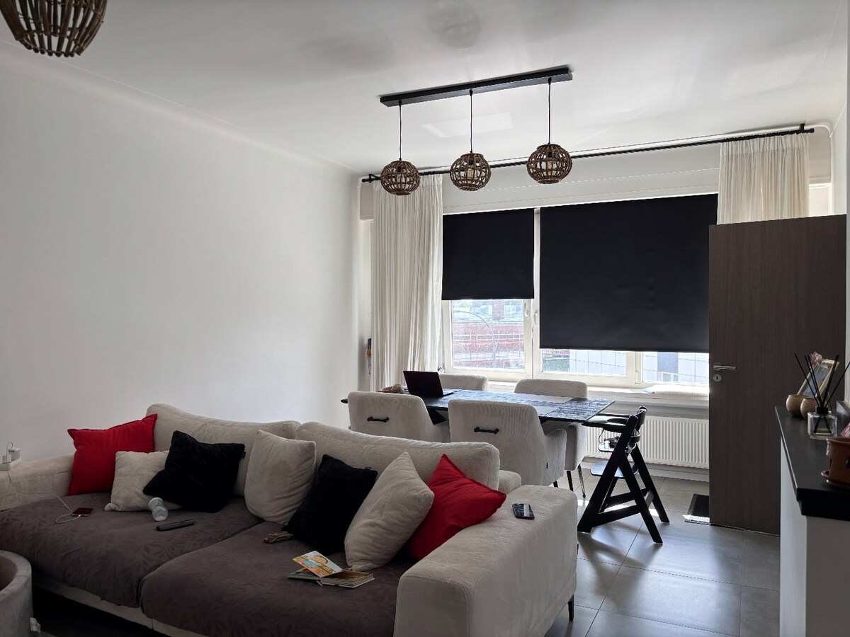 Energiezuinig appartement met 2 slaapkamers en garage 