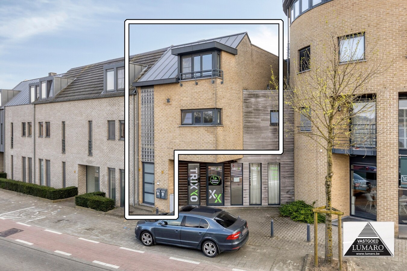 Centrum Dilsen: comfortabel appartement met terras en parking 
