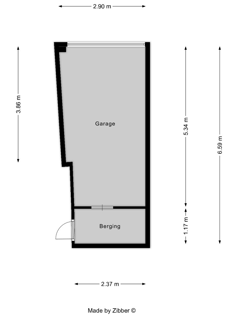 Appartement met 2 slaapkamers, 3 terrassen, garagebox en kelderberging in Kessel-Lo! - EPC 168 kWh/m² - bewoonbare opp. 67 m² 