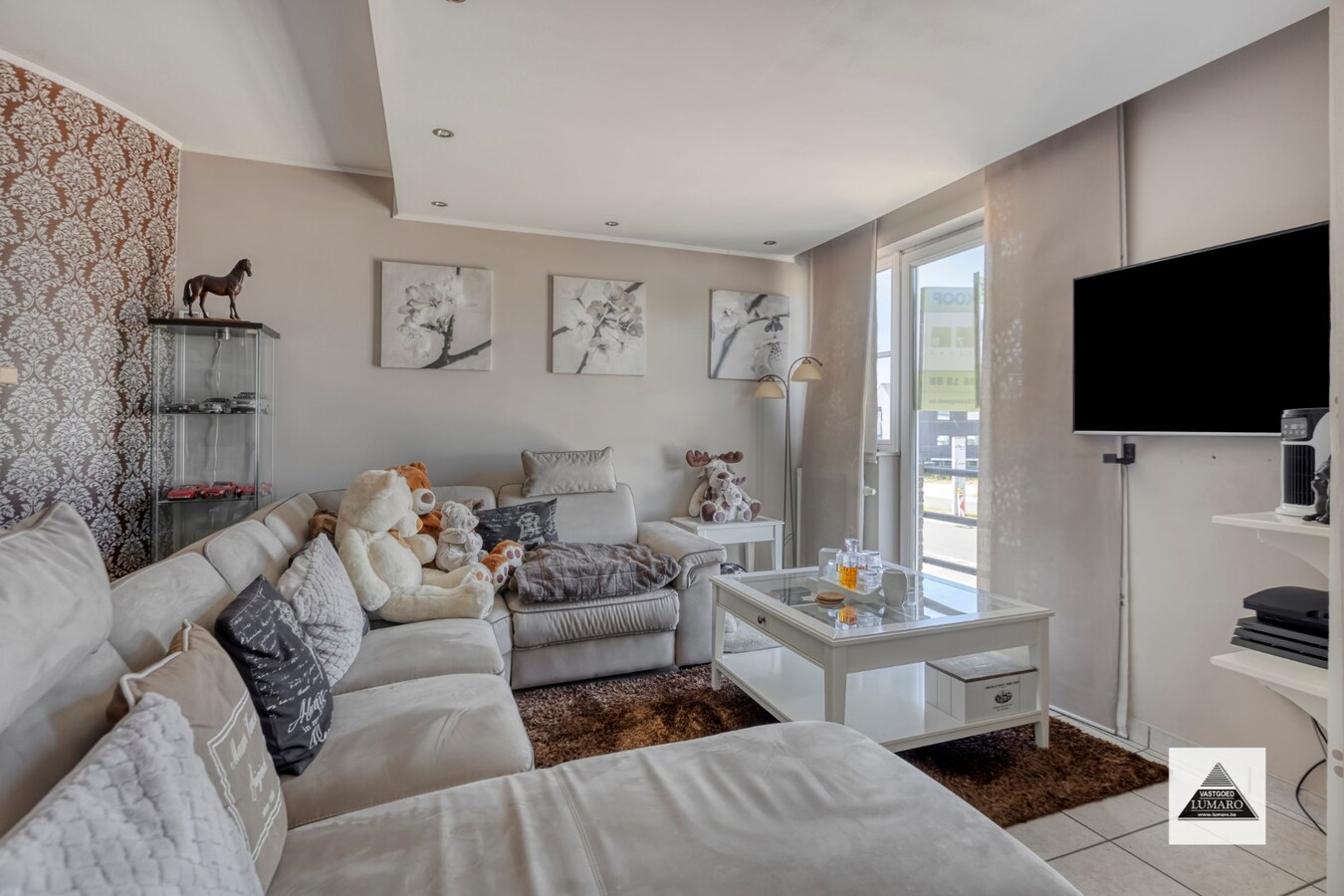 Duplex appartement met groot terras (23 m²)  en garage 