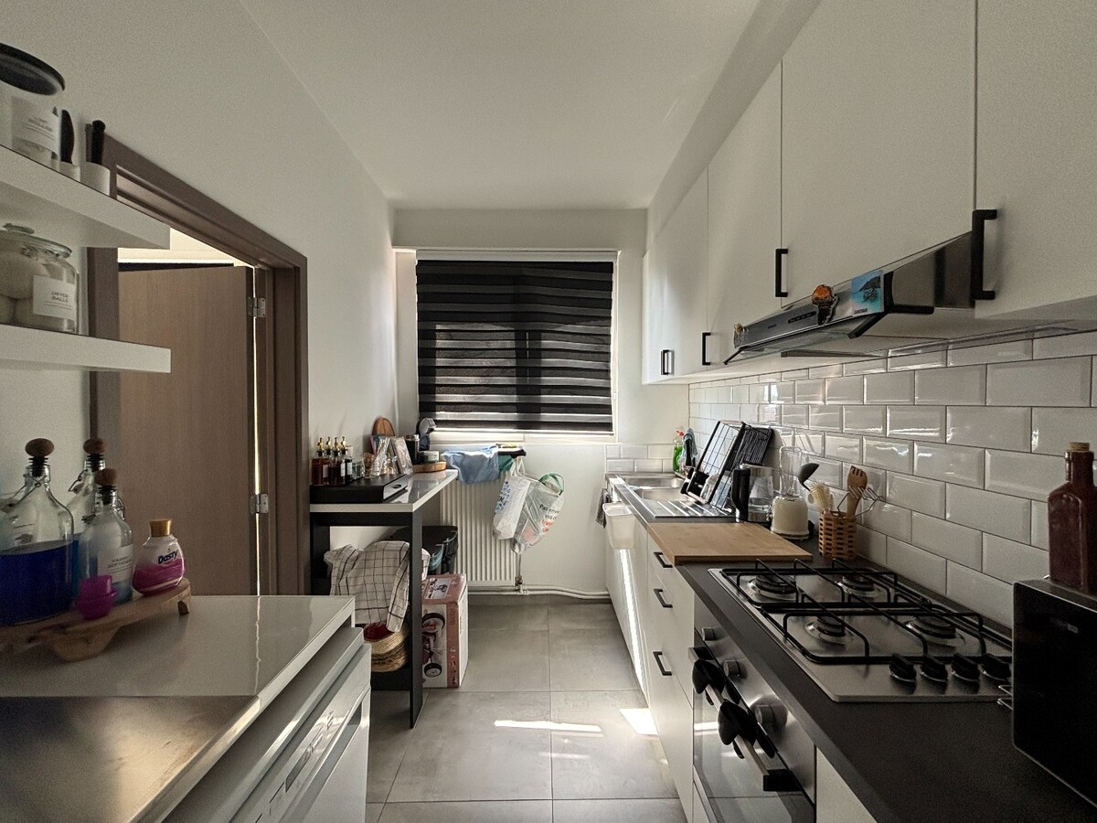 Energiezuinig appartement met 2 slaapkamers en garage 
