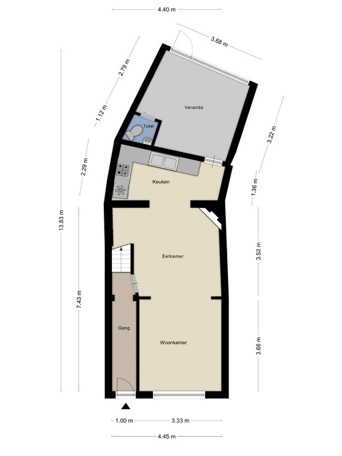 Te renoveren woning met zonnige tuin in hartje Duffel-Oost 